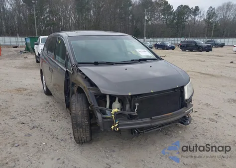 2013 Honda Odyssey Touring/Touring Elite z USA, uszkodzony, nr VIN 5FNRL5H99DB001850